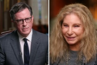 Barbra Streisand Stephen Colbert Interview