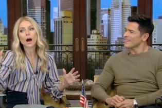 Kelly Ripa Hushes The 'Live' Audience After She Claims She "Would Never Date Again" If Mark Consuelos Dies Before Her: "No, No, Don't Aww"
