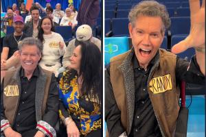 Randy Travis visiting 'The Price is Right'
